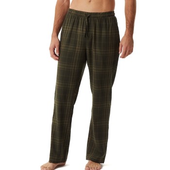 Läs mer om Björn Borg Core Soft Flannel Pyjama Pants Militärgrön Small Herr