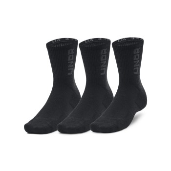 Under Armour Strumpor 3P Mid Crew Maker Socks Svart X-Large | apparel & accessories - clothing - underwear & socks - socks | ModeLejon