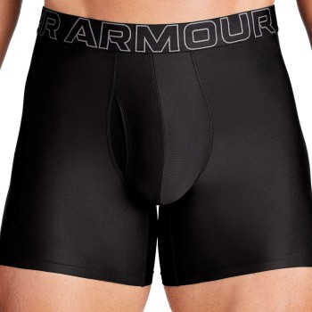 Under Armour Kalsonger 3P Performance Tech Solid 6in Boxers Svart polyester XX-Large Herr | apparel & accessories - clothing - shorts | ModeLejon