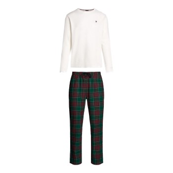 Tommy Hilfiger Long Sleeve Waffle Flannel PJ Set Flerfärgad XX-Large Herr | apparel & accessories - clothing - sleepwear & loungewear - pajamas | ModeLejon