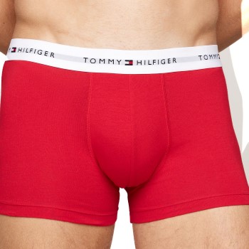 Läs mer om Tommy Hilfiger Kalsonger 3P Print Trunks Flerfärgad bomull XX-Large Herr