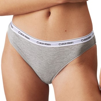 Läs mer om Calvin Klein Trosor 5P Modern Logo Bikini Briefs Flerfärgad bomull X-Large Dam