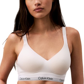 Calvin Klein BH Modern Cotton Lift Bralette Vit Large Dam