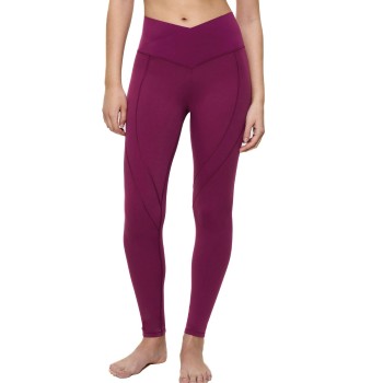 Triumph Triaction Cardio RTW High-Rise Leggings Vinröd X-Small Dam | apparel & accessories - clothing - activewear | ModeLejon