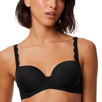 Läs mer om Triumph BH Amourette Wired Padded Bra Svart B 75 Dam