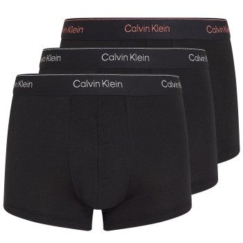 Läs mer om Calvin Klein Kalsonger Holiday Modern Cotton Low Rise Trunk Svart bomull X-Large Herr