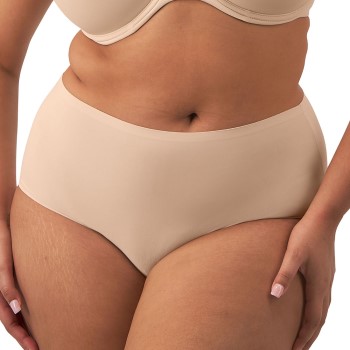 Läs mer om Fantasie Trosor Smoothease Invisible Stretch Curve Brief Beige polyamid XXL/XXXL Dam