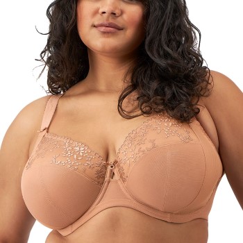 Läs mer om Elomi BH Zarla Underwired Bra Beige O 70 Dam