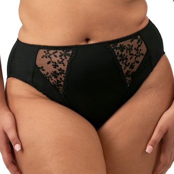 Läs mer om Elomi Trosor Zarla High Leg Brief Svart polyamid 4XL Dam