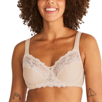 Läs mer om Swegmark BH Support Wire Bra Beige E 75 Dam