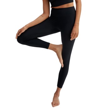 Pierre Robert Rib Tights Svart polyamid XS/S Dam