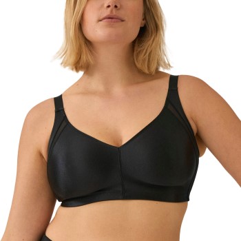 Läs mer om NATURANA BH Curve Hugger Soft Bra Svart polyamid E 85 Dam