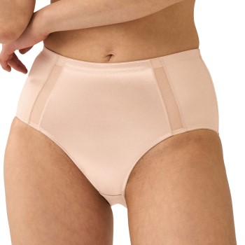 Läs mer om NATURANA Trosor Curve Hugger High Waist Brief Beige polyamid 38 Dam