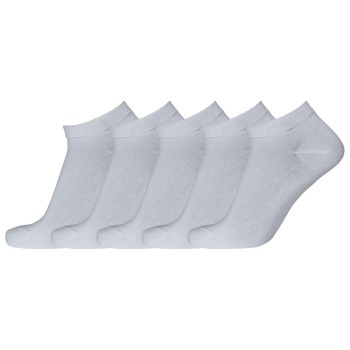 Dovre Strumpor 5P Sneaker Footie Vit Strl 40/45 Herr | apparel & accessories - clothing - underwear & socks - socks | ModeLejon
