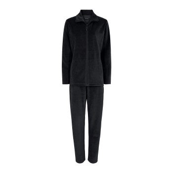 Decoy Velour Homewear Set Svart XX-Large Dam | apparel & accessories - clothing - sleepwear & loungewear - loungewear | ModeLejon