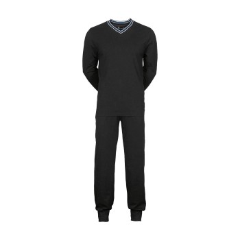 JBS V-Neck Jersey Pyjamas Svart bomull XX-Large Herr | apparel & accessories - clothing - sleepwear & loungewear - pajamas | ModeLejon
