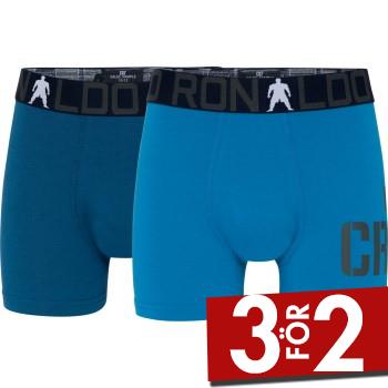 CR7 Boys Trunk boxerkalsonger för pojkar, 2-pack