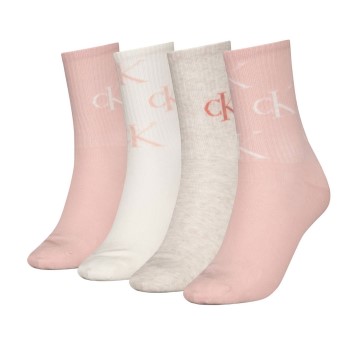 4-Pack Calvin Klein Women Aop Socks Gift Box