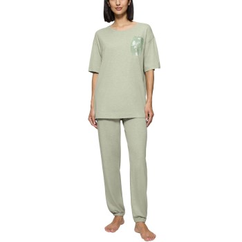 Triumph Endless Comfort Long Sleeve Pyjama Ljusgrön 46 Dam | apparel & accessories - clothing - sleepwear & loungewear - pajamas | ModeLejon