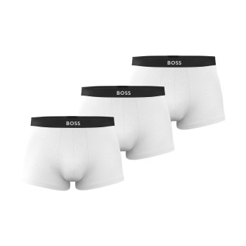 BOSS Kalsonger 3P Trunk BOSS ONE Vit bomull Large Herr | apparel & accessories - clothing - underwear & socks - underwear | ModeLejon