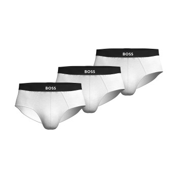 BOSS Kalsonger 3P ONE HipBr Cotton Briefs Vit bomull Medium Herr | apparel & accessories - clothing - underwear & socks - underwear | ModeLejon