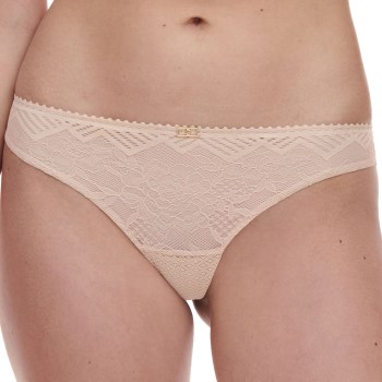Chantelle Trosor Origins Lace Thong Beige nylon 36 Dam | apparel & accessories - clothing - underwear & socks - lingerie | ModeLejon