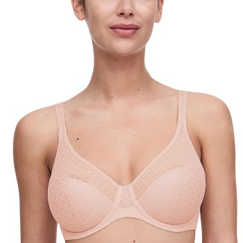 Chantelle BH EasyFeel Norah Chic Underwire Bra Ljusrosa F 90 Dam | apparel & accessories - clothing - underwear & socks - bras | ModeLejon