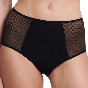 Chantelle Trosor EasyFeel Norah Chic High Waist Brief Svart 36 Dam | apparel & accessories - clothing - underwear & socks - lingerie | ModeLejon