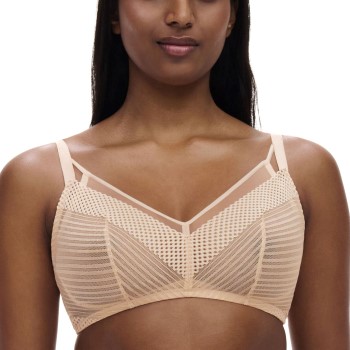 Chantelle BH Pulp Wirefree Support Bra Beige F 90 Dam | apparel & accessories - clothing - underwear & socks - bras | ModeLejon