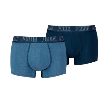 Puma Kalsonger 2P Men Everyday Trunks Blå bomull Medium Herr | apparel & accessories - clothing - underwear & socks - underwear | ModeLejon