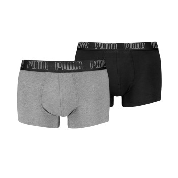 Puma Kalsonger 2P Men Everyday Trunks Grå bomull X-Large Herr | apparel & accessories - clothing - underwear & socks - underwear | ModeLejon