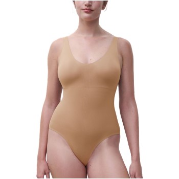 Chantelle Smooth Comfort Sculpting Body Ljusbrun X-Large Dam | apparel & accessories - clothing - underwear & socks - shapewear | ModeLejon