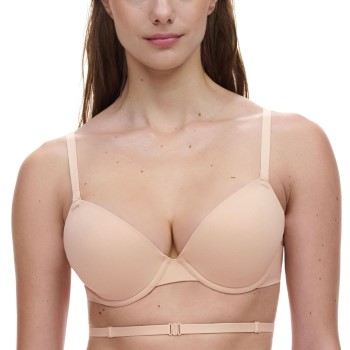 Chantelle BH EasyFeel Open Back T-shirt Bra Beige X-Large Dam | apparel & accessories - clothing - underwear & socks - bras | ModeLejon
