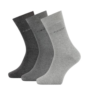 Calvin Klein Strumpor 3P Men Classic Socks Grå One Size Herr | apparel & accessories - clothing - underwear & socks - socks | ModeLejon
