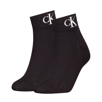 2-Pack Calvin Klein Women Monogram Quarter Socks