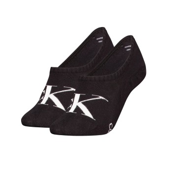 2-Pack Calvin Klein Women Monogram Footie Socks