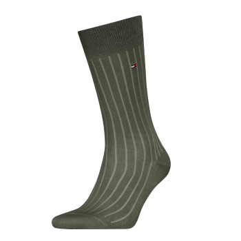 Tommy Hilfiger Strumpor Premium Rib Crew Socks Grön Strl 47/48 Herr | apparel & accessories - clothing - underwear & socks - socks | ModeLejon