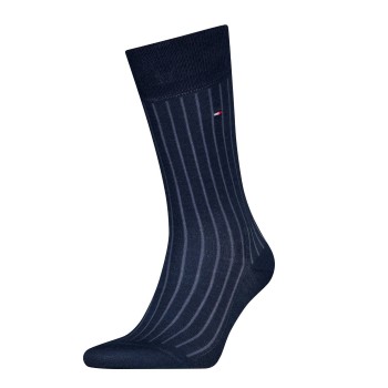 Tommy Hilfiger Strumpor Premium Rib Crew Socks Jeansblå Strl 41/42 Herr | apparel & accessories - clothing - underwear & socks - socks | ModeLejon