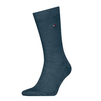 Tommy Hilfiger Strumpor Premium Basket Wool Socks Jeansblå Strl 43/44 Herr | apparel & accessories - clothing - underwear & socks - socks | ModeLejon