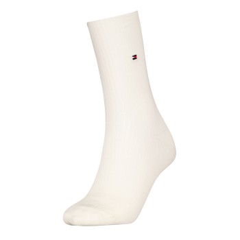 Tommy Hilfiger Strumpor Women Premium Refined Rib Socks Offwhite Strl 35/38 Dam | apparel & accessories - clothing - underwear & socks - socks | ModeLejon