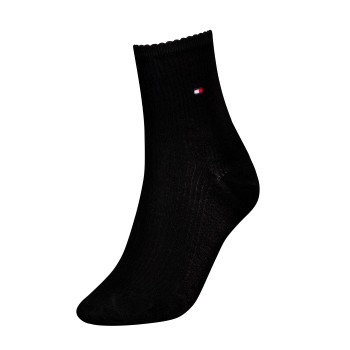 Tommy Hilfiger Strumpor Women Premium Rib Short Socks Svart Strl 35/38 Dam | apparel & accessories - clothing - underwear & socks - socks | ModeLejon