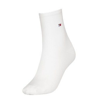 Tommy Hilfiger Strumpor Women Premium Rib Short Socks Vit Strl 35/38 Dam | apparel & accessories - clothing - underwear & socks - socks | ModeLejon