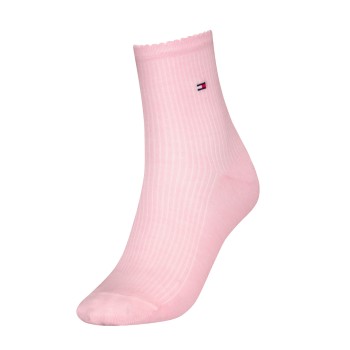 Tommy Hilfiger Strumpor Women Premium Rib Short Socks Ljusrosa Strl 35/38 Dam | apparel & accessories - clothing - underwear & socks - socks | ModeLejon