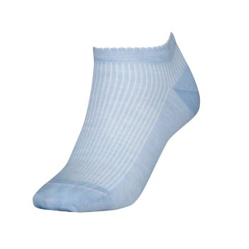 Tommy Hilfiger Strumpor Women Premium Rib Sneaker Socks Ljusblå Strl 35/38 Dam | apparel & accessories - clothing - underwear & socks - socks | ModeLejon