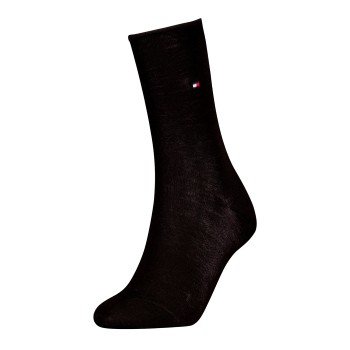 Tommy Hlfiger Women Roll Top Wool Socks Strumpor Svart Strl 35/38 Dam | apparel & accessories - clothing - underwear & socks - socks | ModeLejon