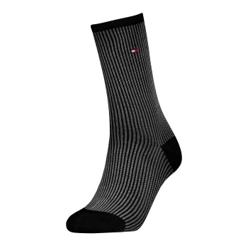 Tommy Hlfiger Women Premium Stripe Socks Strumpor Svart Strl 35/38 Dam | apparel & accessories - clothing - underwear & socks - socks | ModeLejon