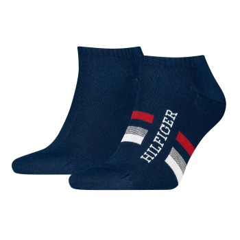 Tommy Hilfiger Strumpor 2P Men Tab Sneaker Socks Marin Strl 43/46 Herr | apparel & accessories - clothing - underwear & socks - socks | ModeLejon