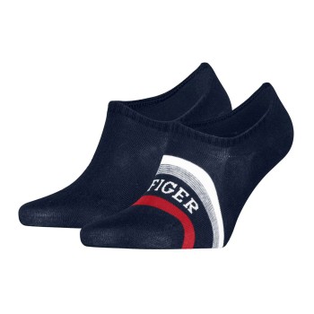 Tommy Men Tab Footie Socks Strumpor 2P Marin Strl 43/46 | apparel & accessories - clothing - underwear & socks - socks | ModeLejon