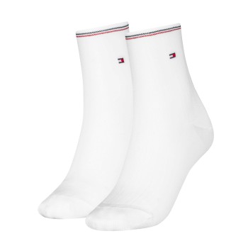Tommy Hilfiger Strumpor 2P Women Shine Short Socks Vit Strl 35/38 Dam | apparel & accessories - clothing - underwear & socks - socks | ModeLejon