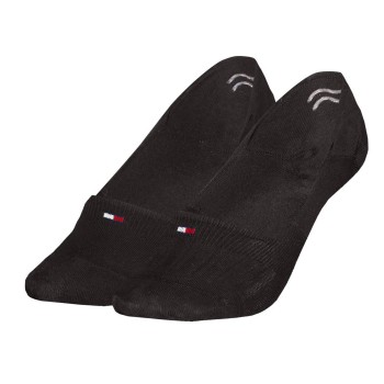 Tommy Hilfiger Strumpor 2P Women Shine Footie Socks Svart Strl 39/42 Dam | apparel & accessories - clothing - underwear & socks - socks | ModeLejon